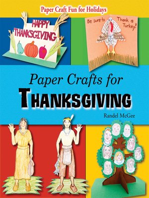 cover image of Paper Crafts for Thanksgiving